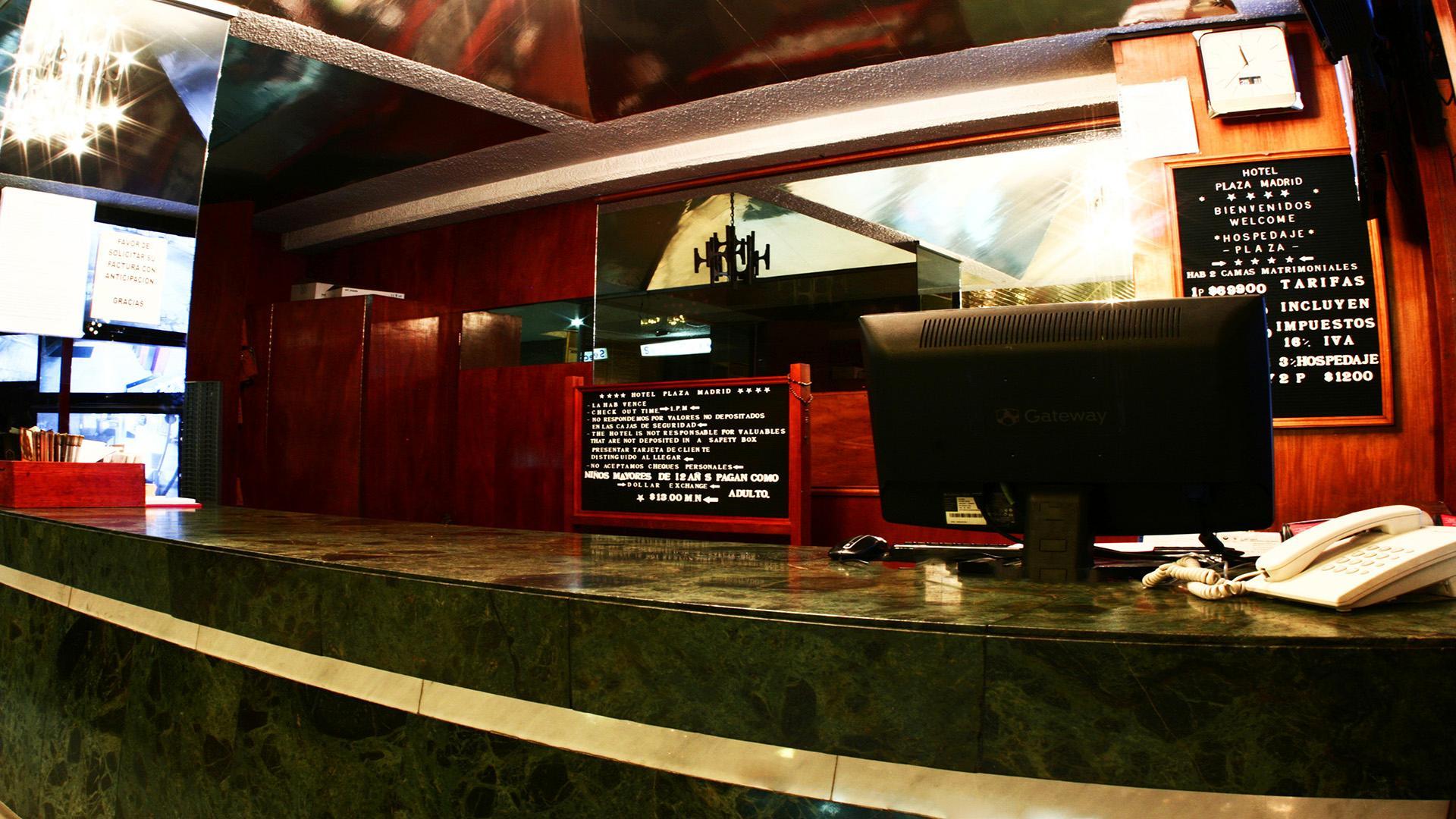 Hotel Plaza Madrid Mexiko-Stadt Exterior foto