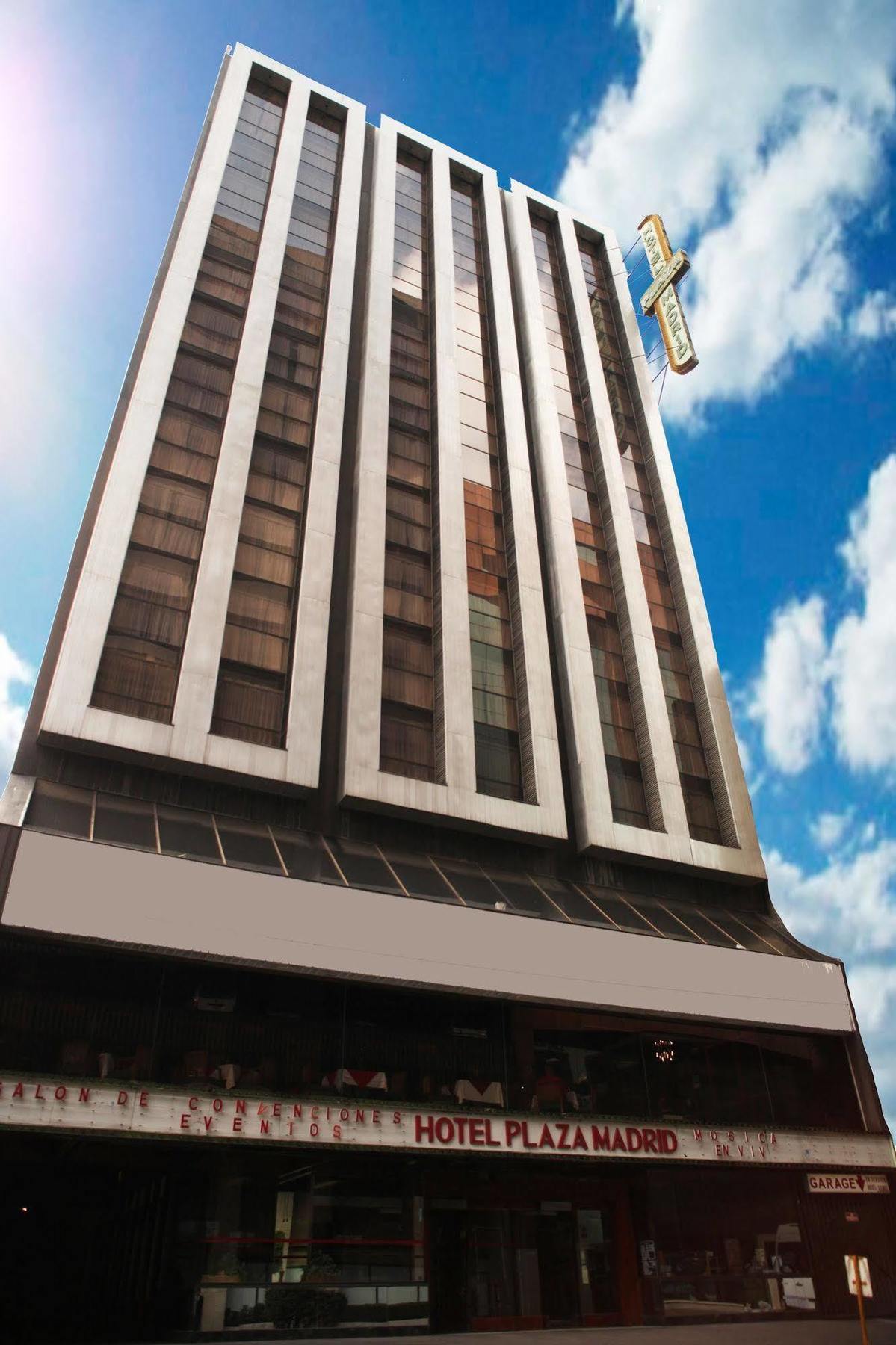 Hotel Plaza Madrid Mexiko-Stadt Exterior foto