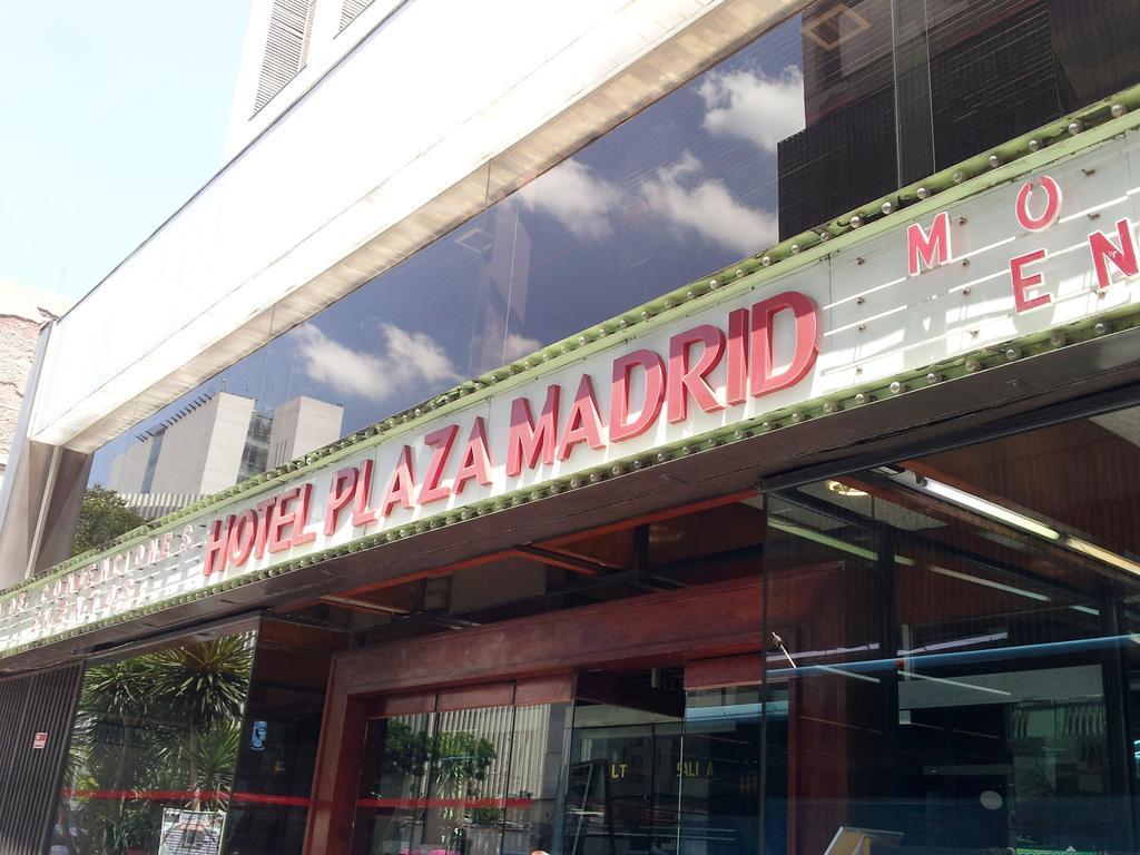 Hotel Plaza Madrid Mexiko-Stadt Exterior foto